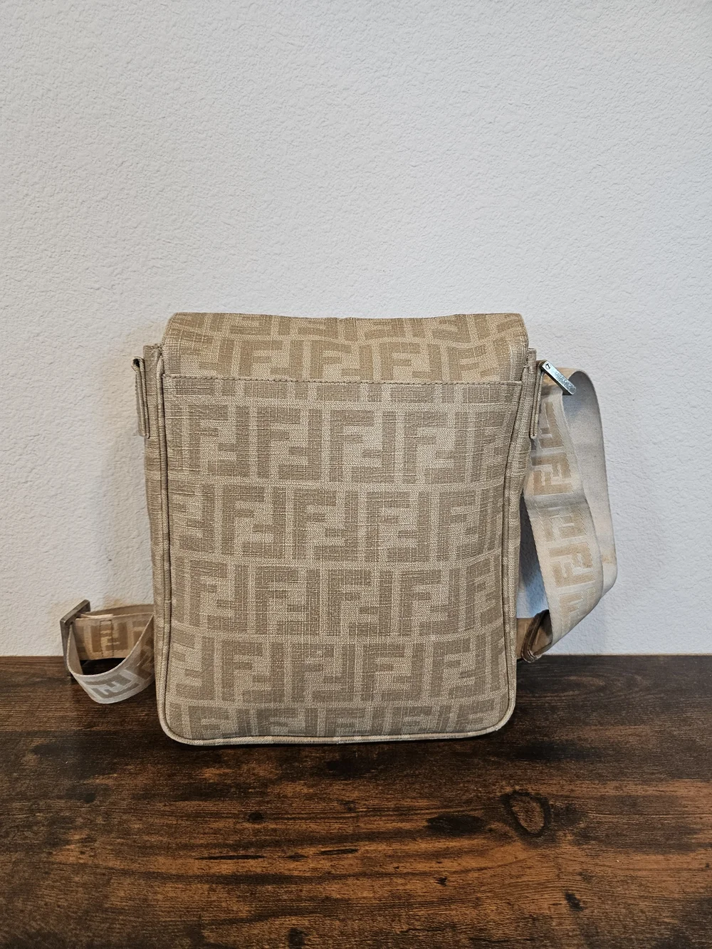 Fendi Zucchino Messenger Bag